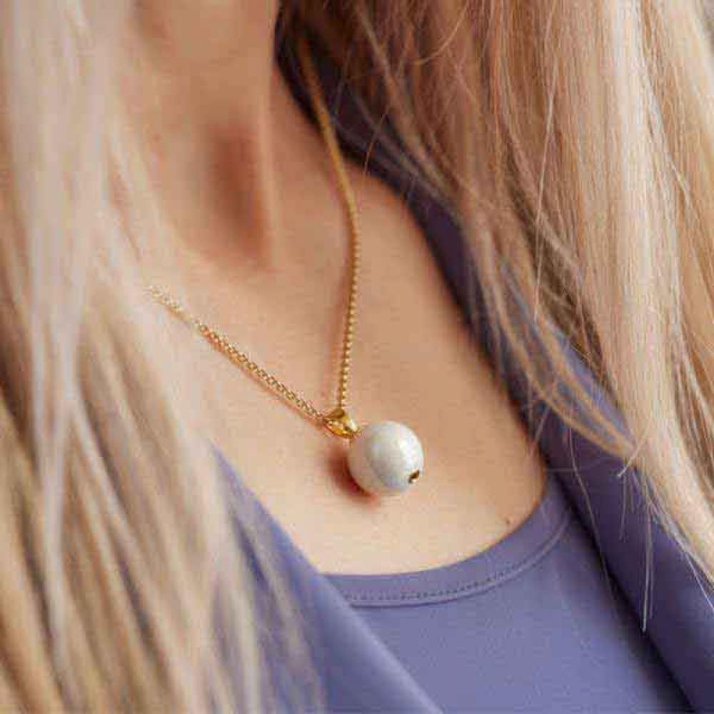 Perle mit Seele "WHITE ANGEL Just"